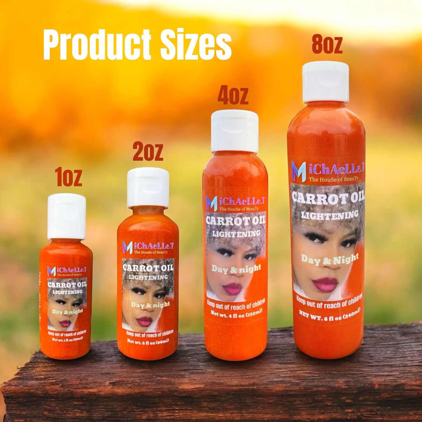 CARROT OIL - Pure Organic - For Face & Body