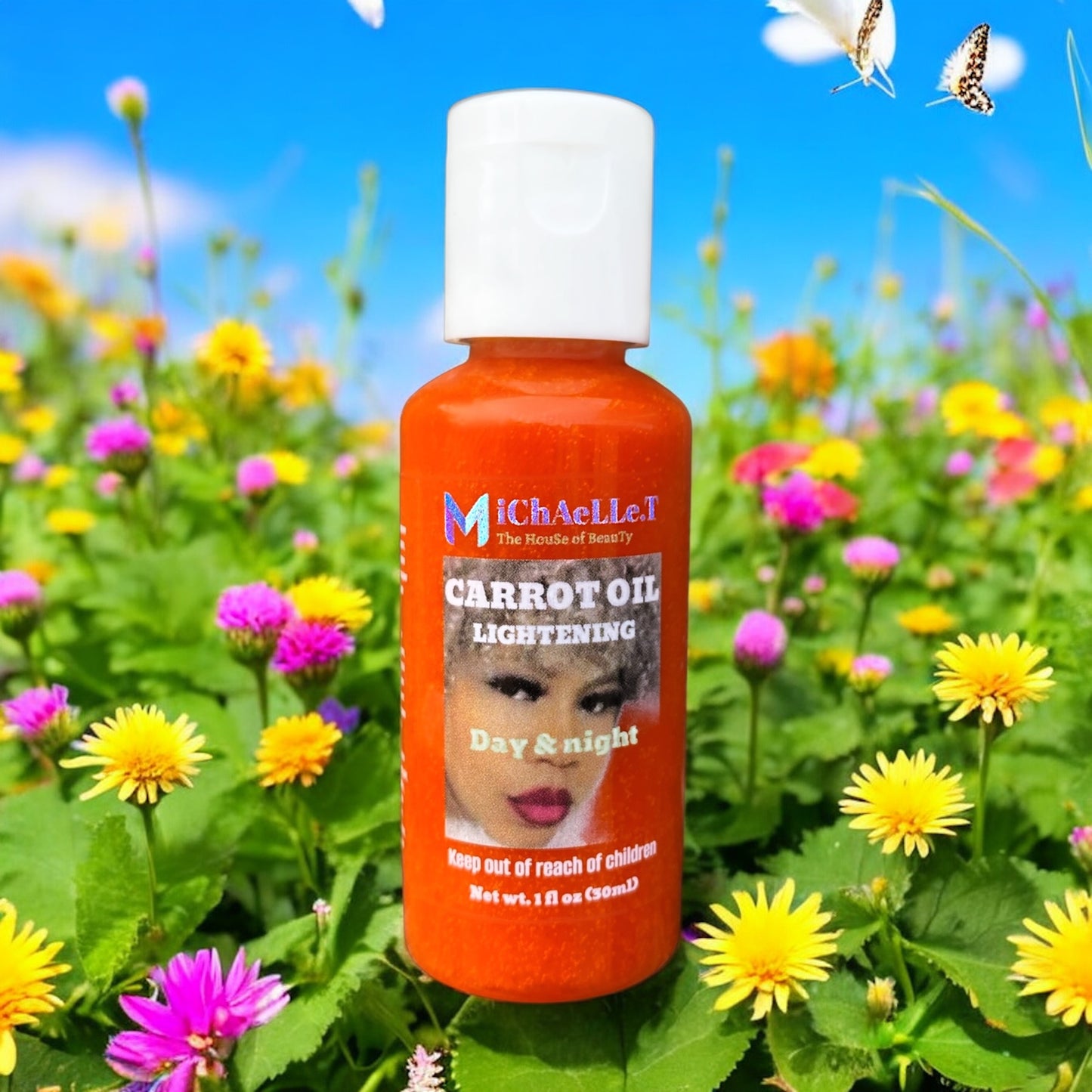 CARROT OIL - Pure Organic - For Face & Body