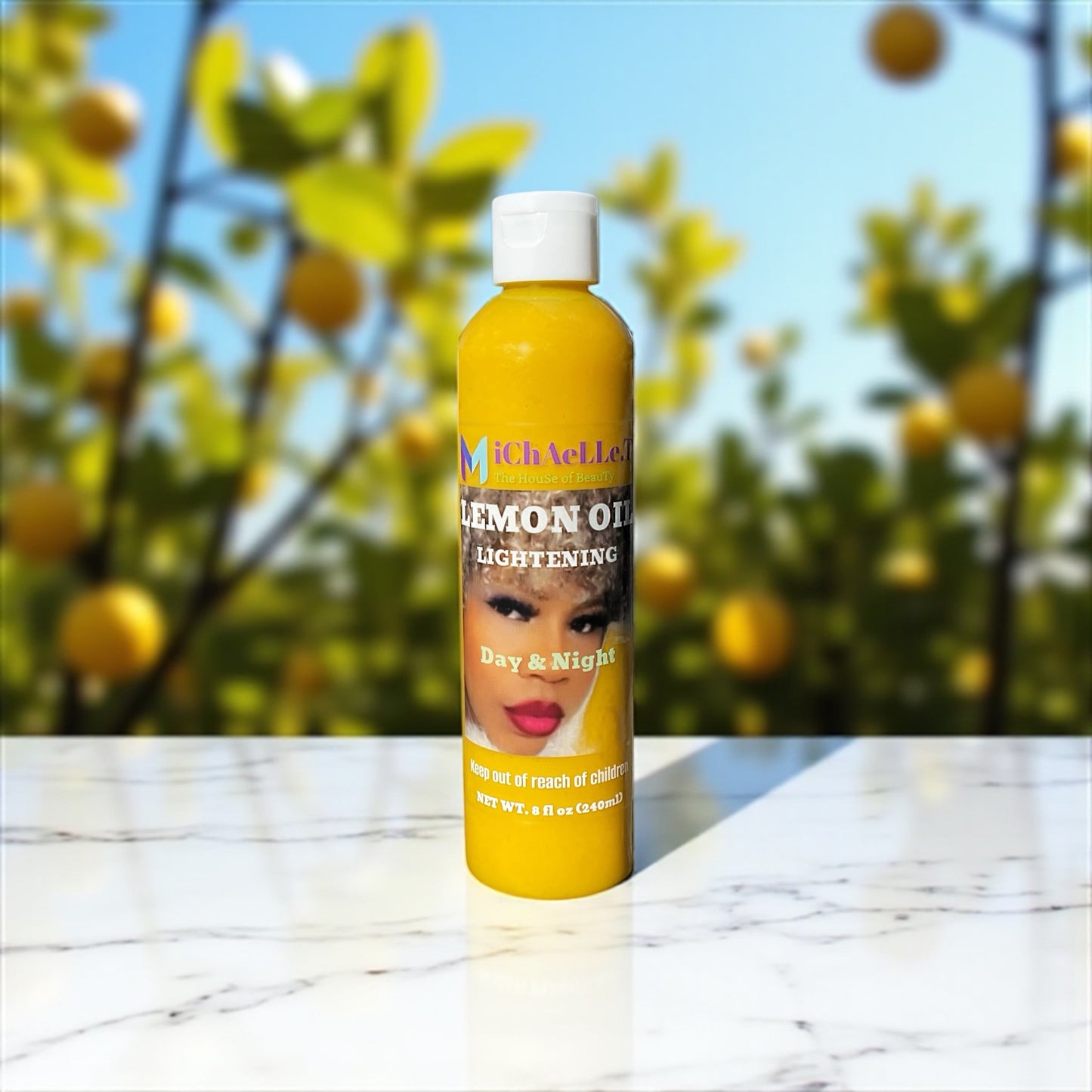 LEMON OIL - Pure Organic - For Face & Body