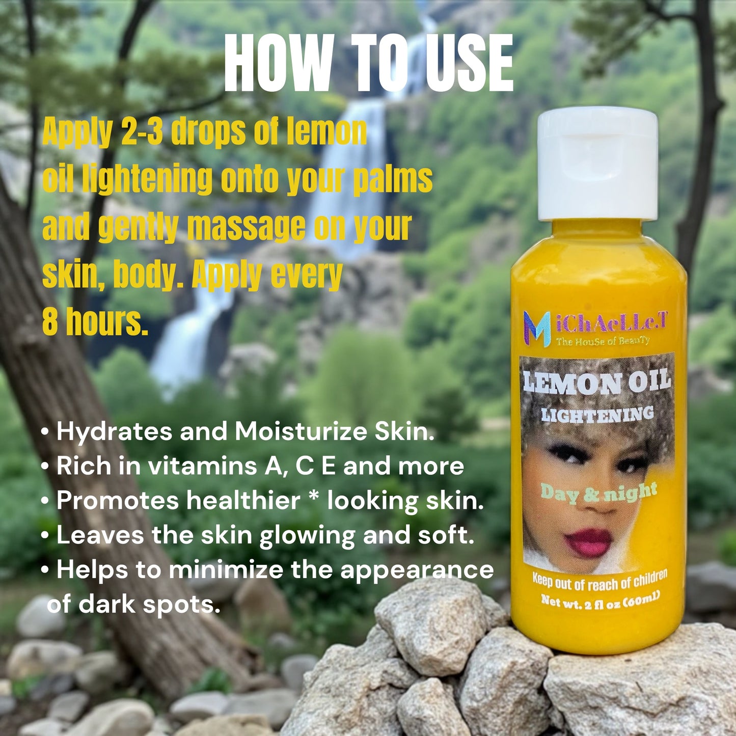 LEMON OIL - Pure Organic - For Face & Body