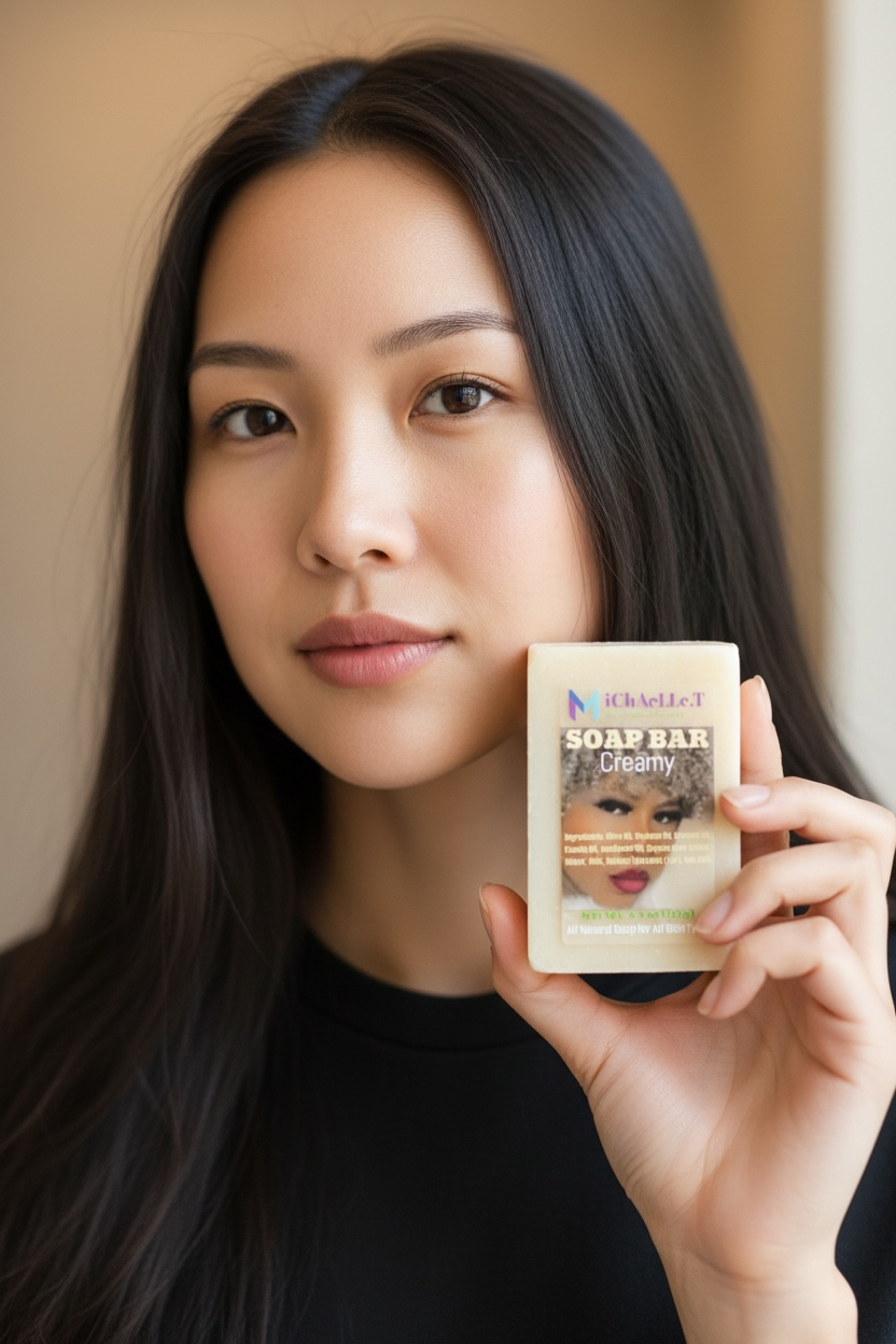 PREMIUM HANDMADE CREAMY SOAP BAR
