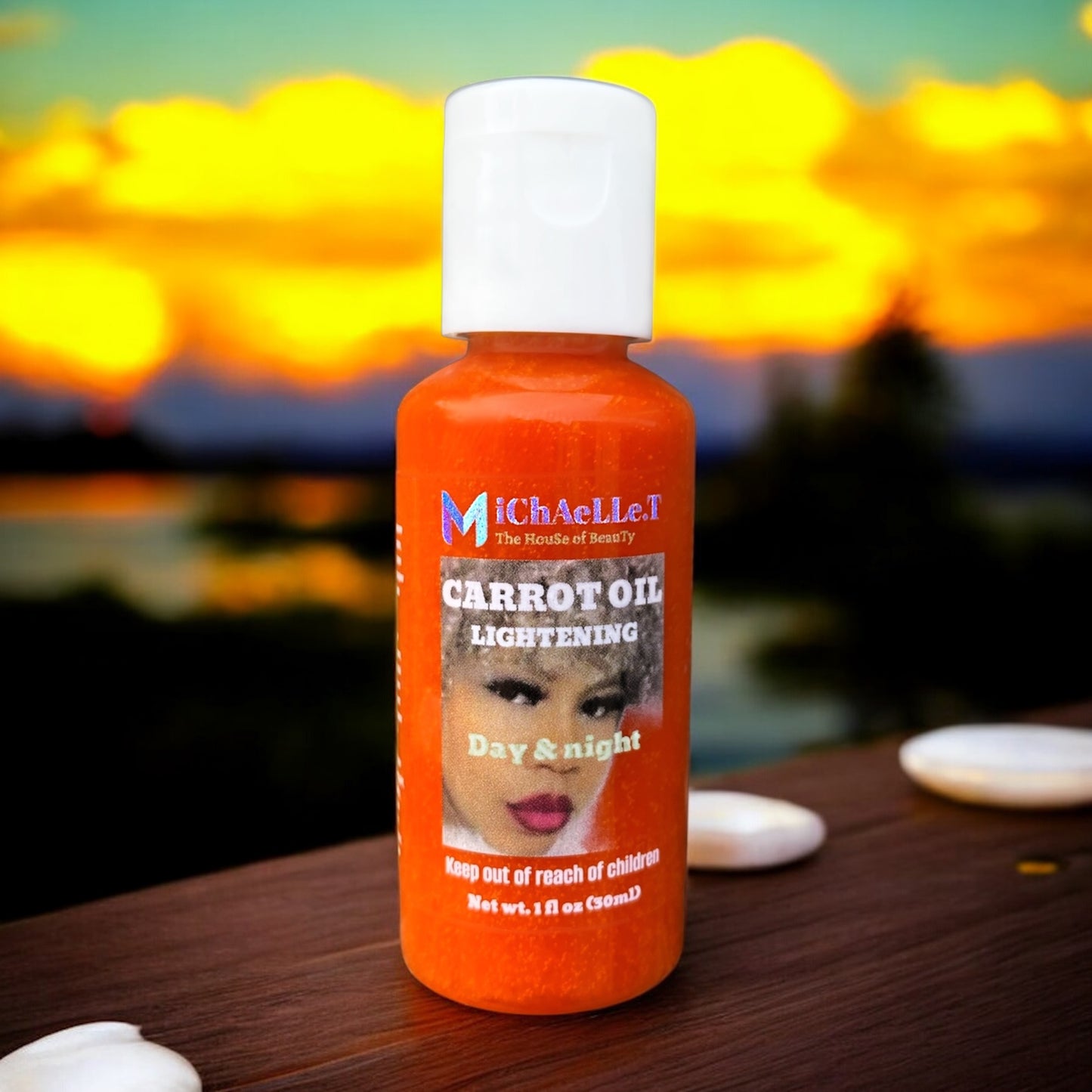 CARROT OIL - Pure Organic - For Face & Body