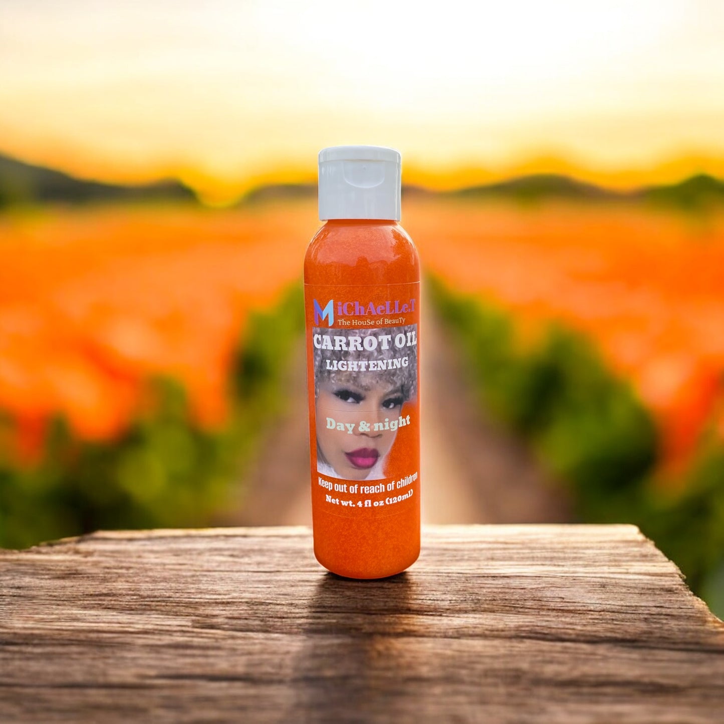 CARROT OIL - Pure Organic - For Face & Body
