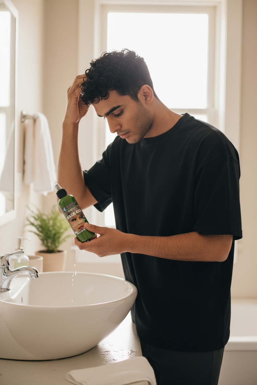 ORGANIC HAIR OIL - For Healthier Hair