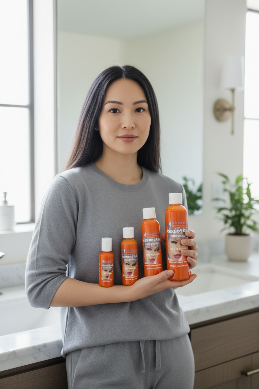 CARROT OIL - Pure Organic - For Face & Body