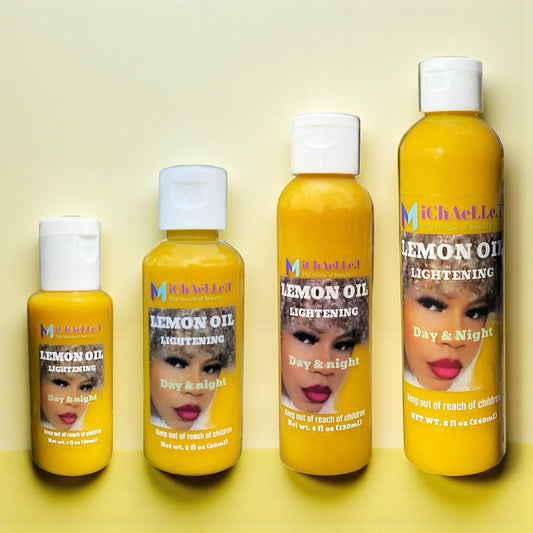 LEMON OIL - Pure Organic - For Face & Body