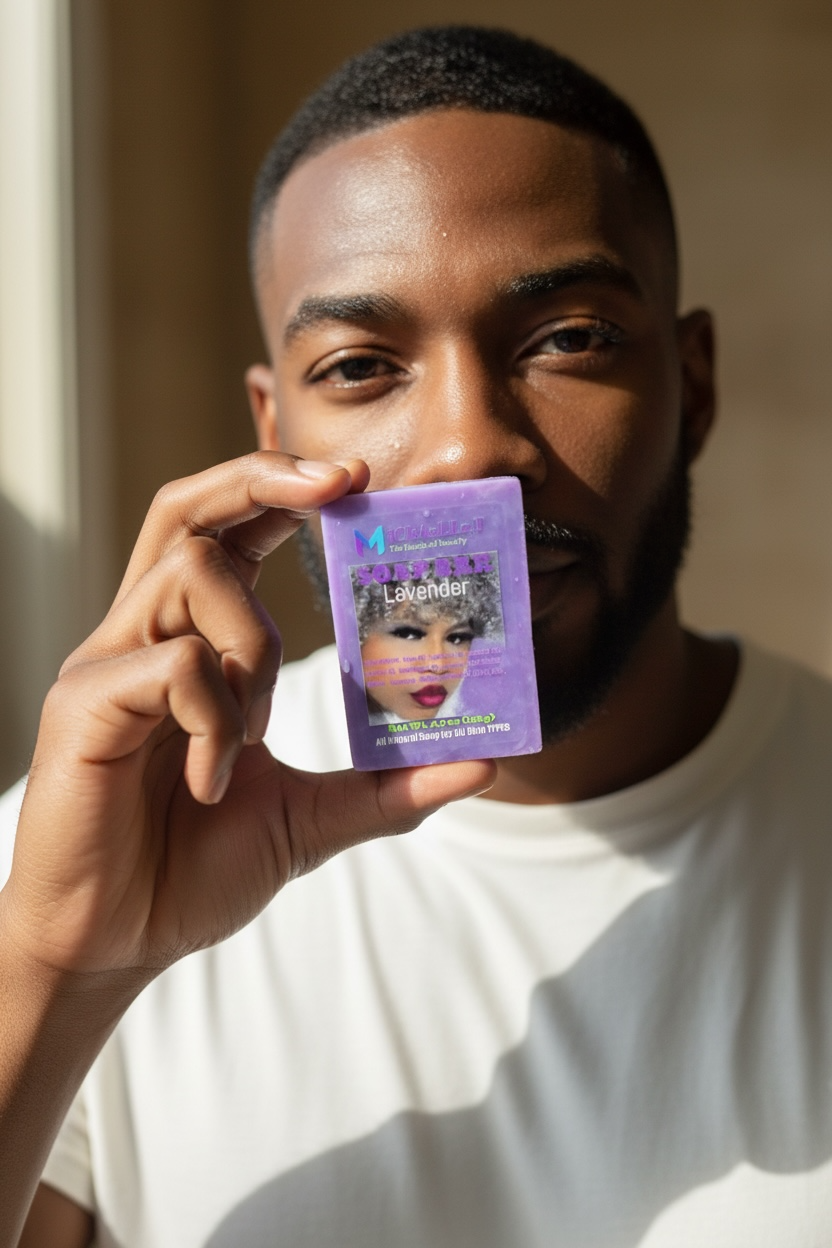 PREMIUM HANDMADE LAVENDER SOAP BAR