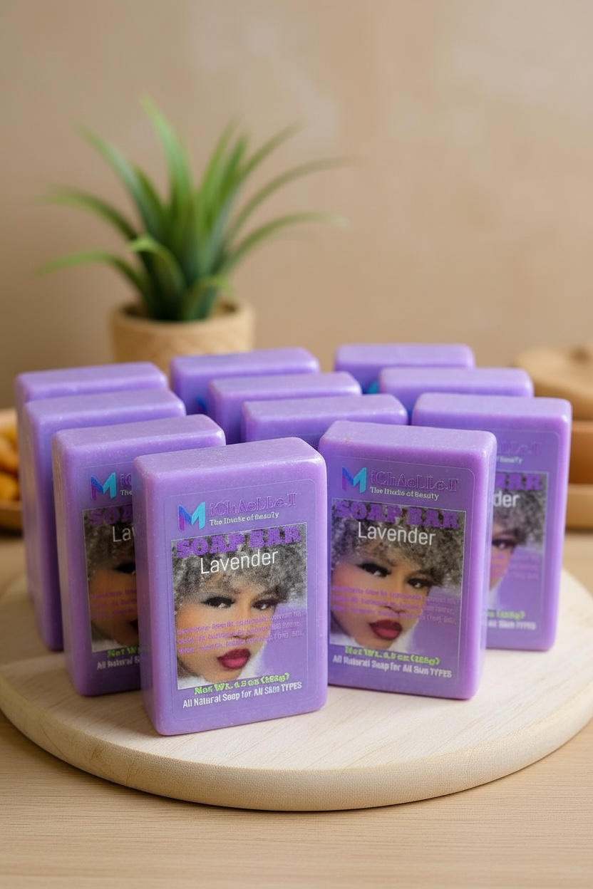 PREMIUM HANDMADE LAVENDER SOAP BAR