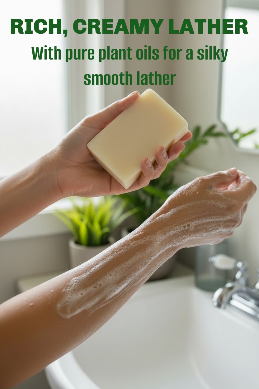 PREMIUM HANDMADE CREAMY SOAP BAR