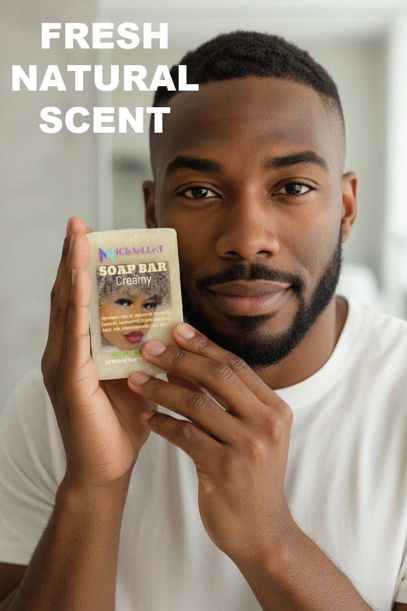 PREMIUM HANDMADE CREAMY SOAP BAR