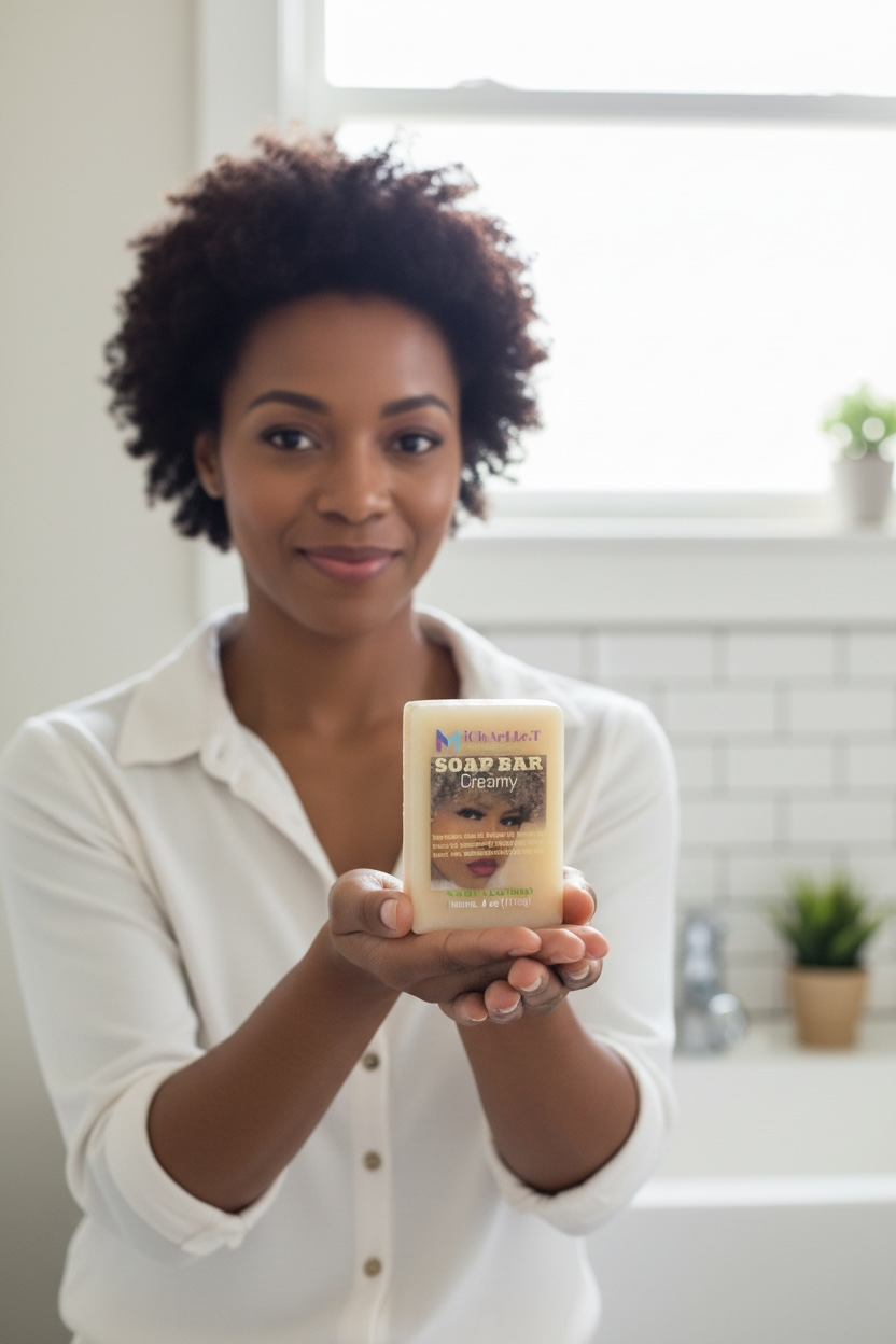 PREMIUM HANDMADE CREAMY SOAP BAR