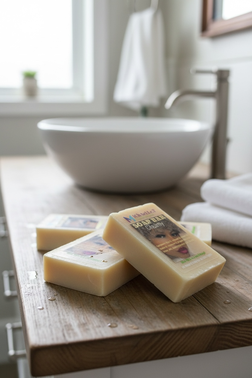 PREMIUM HANDMADE CREAMY SOAP BAR