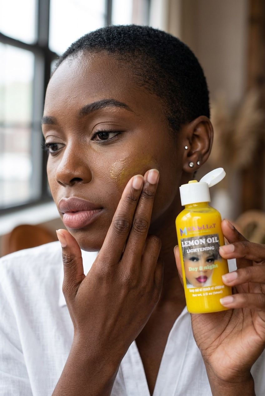 LEMON OIL - Pure Organic - For Face & Body