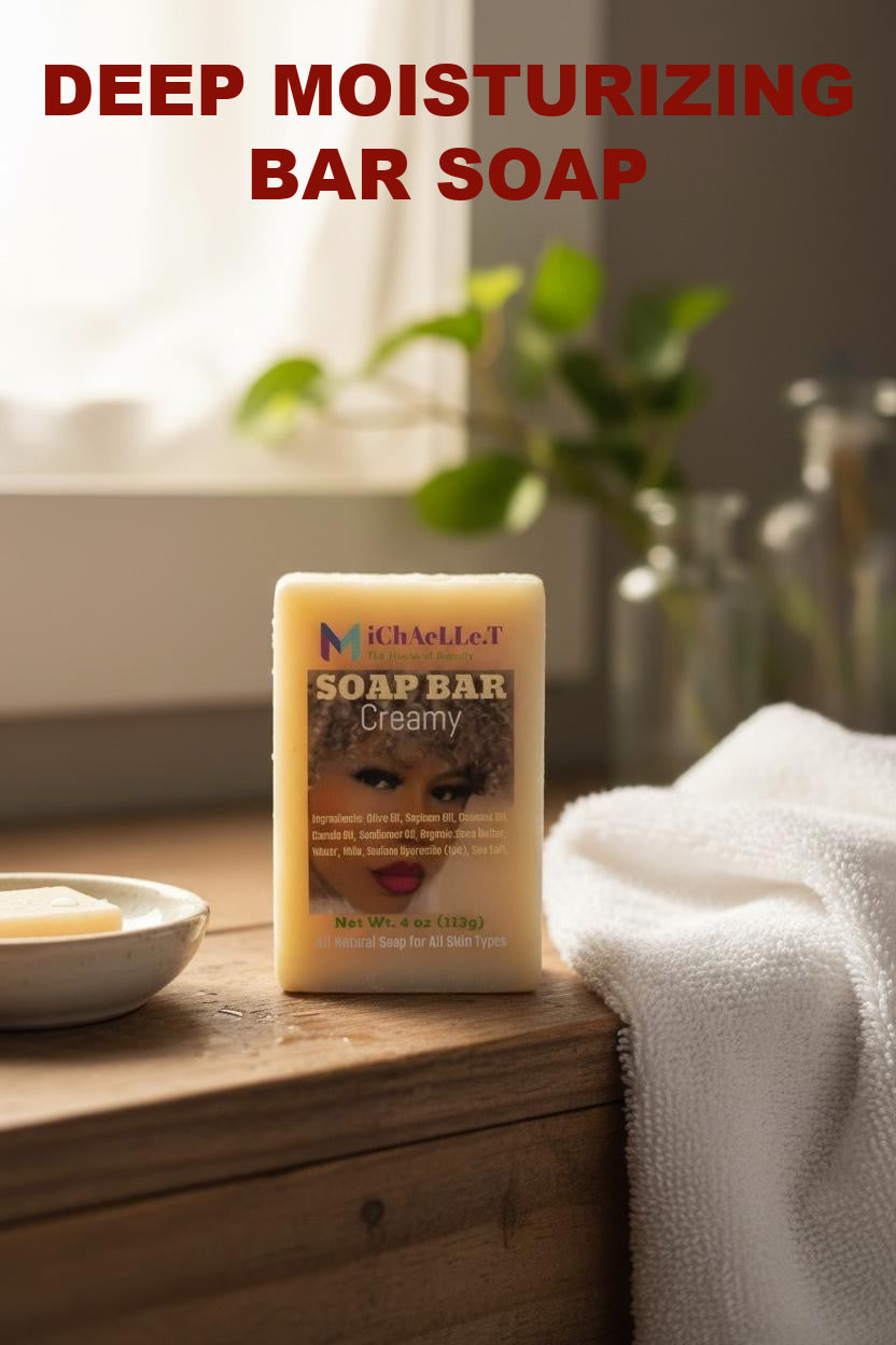 PREMIUM HANDMADE CREAMY SOAP BAR